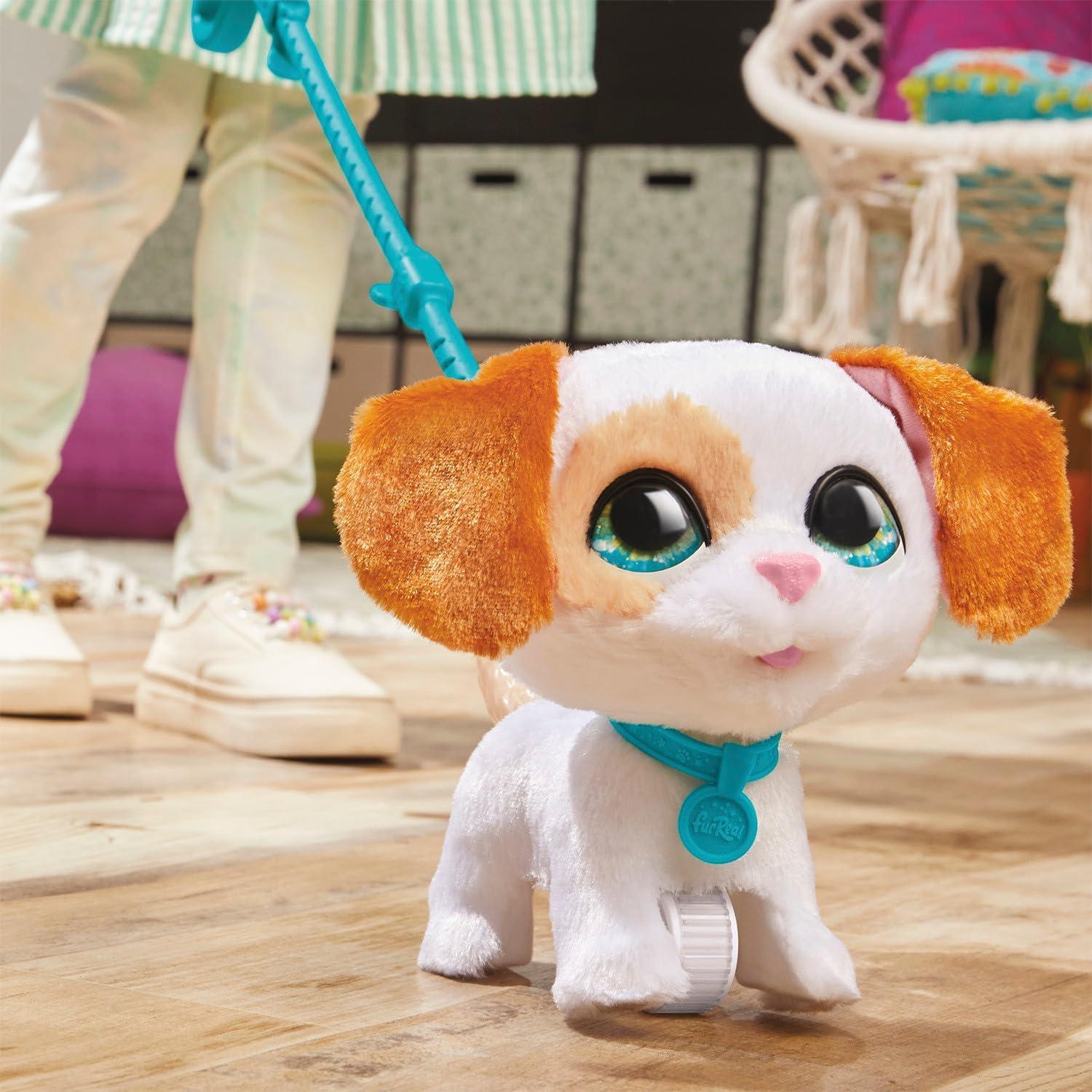 imageJust Play furReal WalkALots Big Wags Interactive Toy Walking 8inch Plush Puppy with Sounds Kids Toys for Ages 4 Up