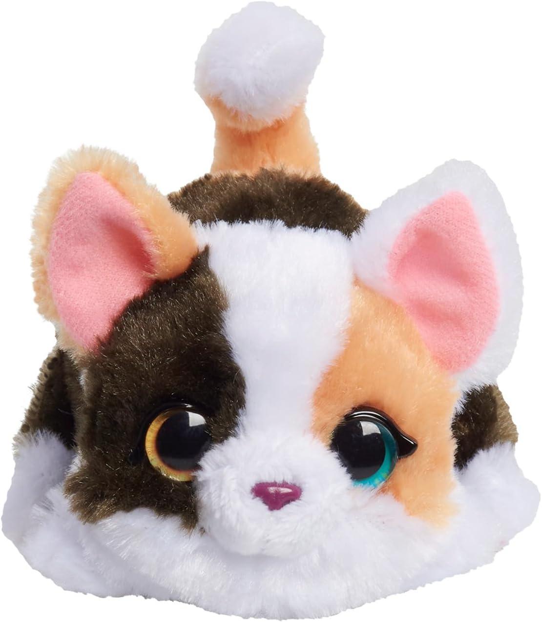 imagefurReal My Minis Kitty Interactive Toy Small Plush Kitty with Motion Stuffed Animals Kids Toys for Ages 4 Up by Just Play
