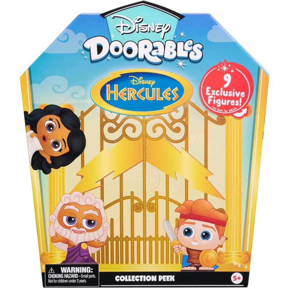 imageDisney Doorables Hercules Collector Pack Collectible Blind Bag Figures Officially Licensed Kids Toys for Ages 5 Up Amazon ExclusiveHercules
