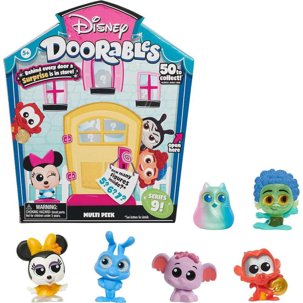 imageDisney Doorables Multi Peek Series 9 Collectible Blind Bag Figures Kids Toys for Ages 5 Up by Just Play