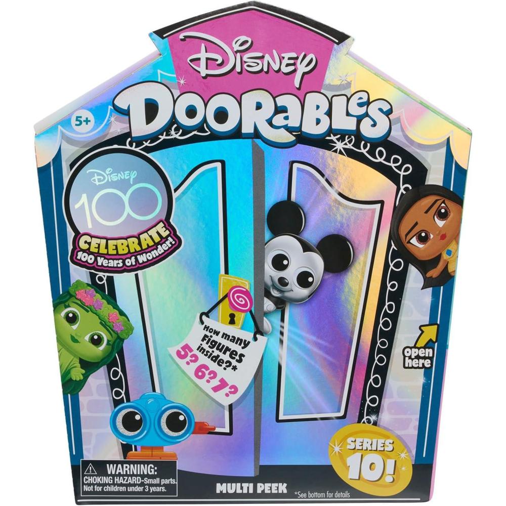 imageDisney Doorables NEW Multi Peek Series 10 Collectible Blind Bag Figures Styles May Vary Kids Toys for Ages 5 Up by Just Play
