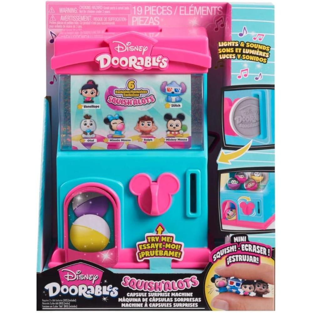 imageDisney Doorables Squishalots Squish Machine and Collectible Blind Bag Figures Kids Toys for Ages 5 Up by Just Play