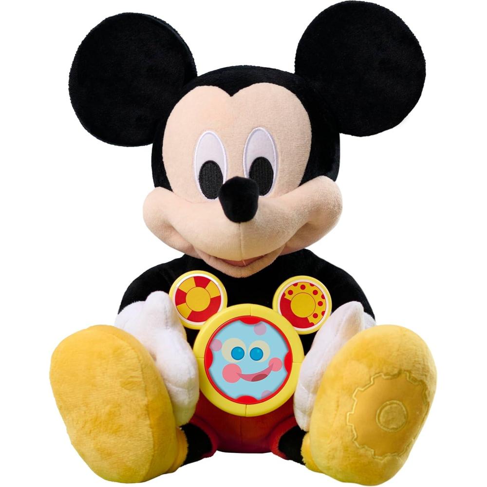 imageDisney Jr Oh Toodles 11inch Mickey Mouse Interactive Plush Toy 3 Modes of Play Toy for Preschoolers Boys Girls Kids Ages 3 and Up by Just Play