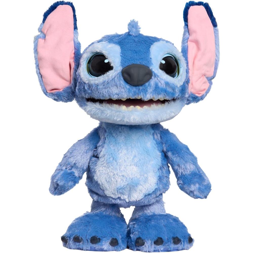 imageDisney Stitch Just Play Ultimate Interactive 17quot Plush Toy 100 Sounds ampamp Reactions Inspired by Disneys LiveAction Lilo ampamp Stitch Film New Movie Toy for Fans Girls Boys Kids 3 and Up byStitch