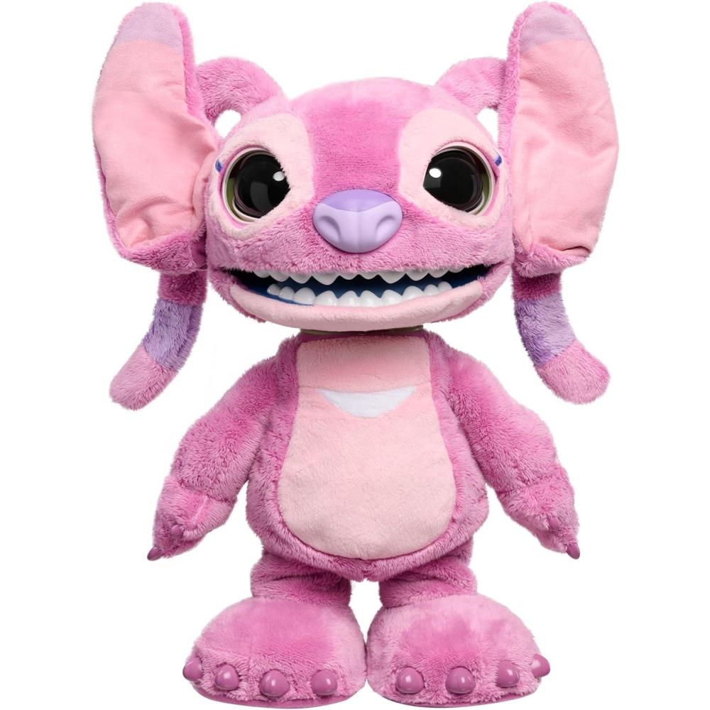 imageDisney Stitch Just Play Ultimate Interactive 17quot Plush Toy 100 Sounds ampamp Reactions Inspired by Disneys LiveAction Lilo ampamp Stitch Film New Movie Toy for Fans Girls Boys Kids 3 and Up byAngel