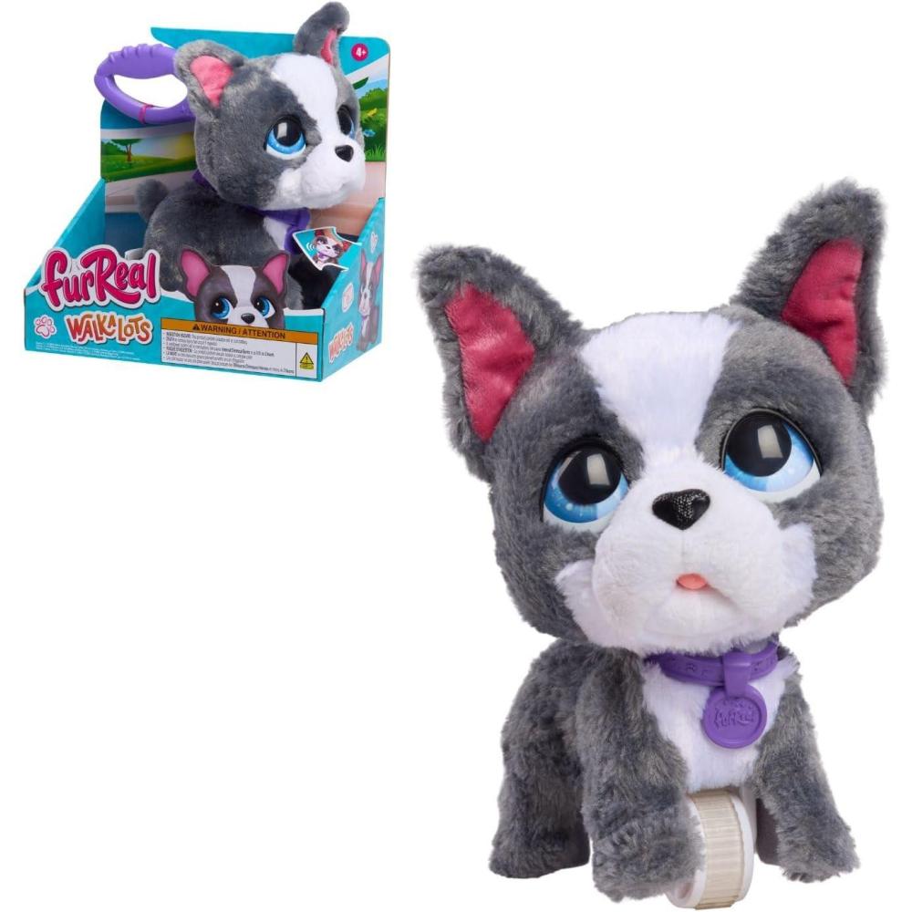 imageFurReal WalkALots French Bulldog 8 Inch Tall Interactive Toy Dog for Boys and Girls Ages 4 and Up by Just Play