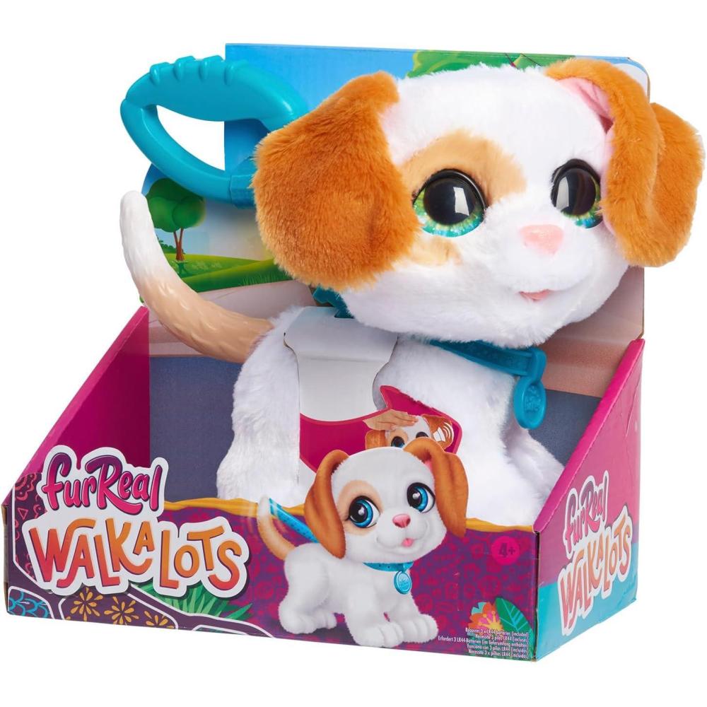 imageJust Play furReal WalkALots Big Wags Interactive Toy Walking 8inch Plush Puppy with Sounds Kids Toys for Ages 4 Up