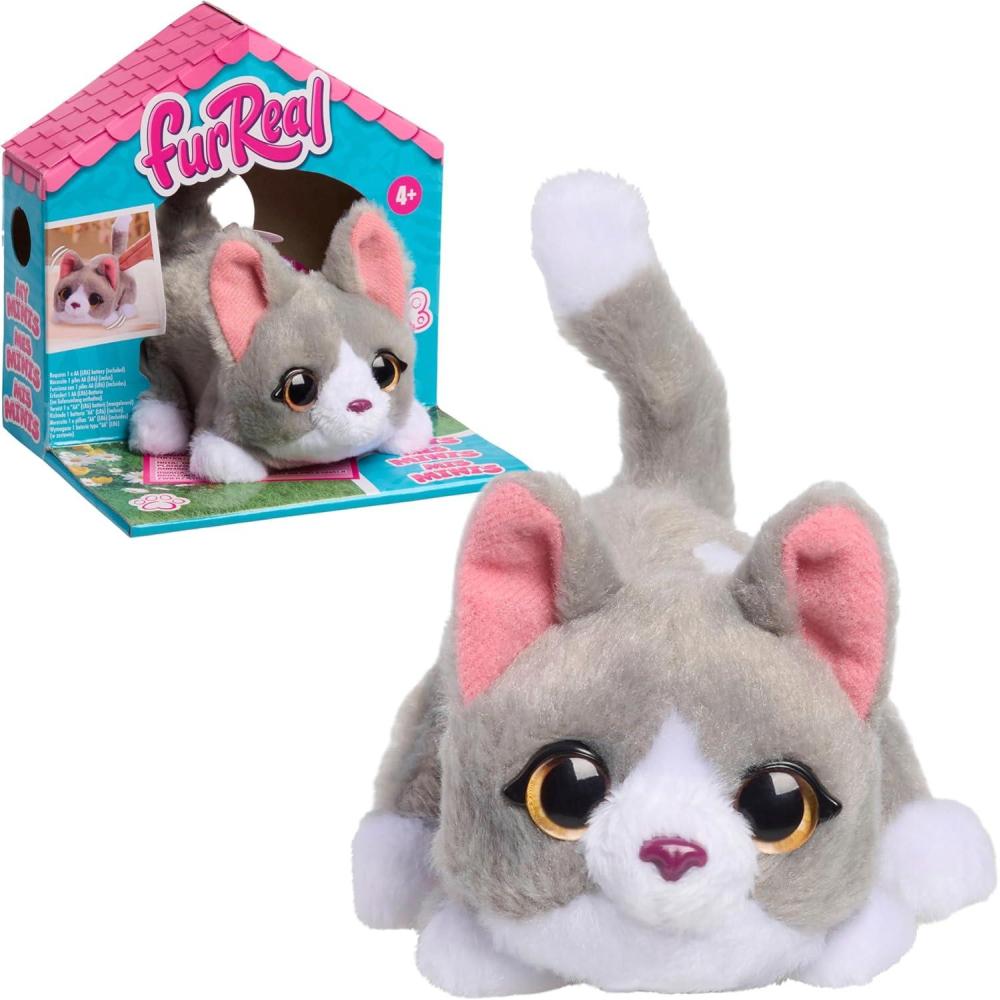 imagefurReal My Minis Tuxedo Kitty Kids Toys for Ages 4 Up by Just Play