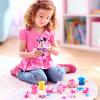 Disney Junior Minnie Mouse Glitter and Glam Pet Fashion Set, 23-piece Doll and Accessories, Kids Toys for Ages 3 Up by Just Play