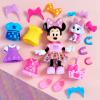 Disney Junior Minnie Mouse Glitter and Glam Pet Fashion Set, 23-piece Doll and Accessories, Kids Toys for Ages 3 Up by Just Play