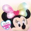 Disney Junior Minnie Mouse Sparkle and Sing Minnie Mouse, Large 13 Inch Feature Plush with Lights and Sounds, Kids Toys for Ages 3 Up by Just Play