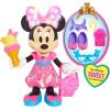 Disney Junior Sweets & Treats Minnie Mouse, Interactive 10-Inch Doll with Lights, Sounds, and Accessories, Kids Toys for Ages 3 Up, Amazon Exclusive by Just Play