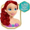 Disney Princess Ariel Styling Head, 18-pieces, Pretend Play, Kids Toys for Ages 3 Up by Just Play