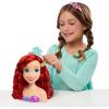 Disney Princess Ariel Styling Head, 18-pieces, Pretend Play, Kids Toys for Ages 3 Up by Just Play