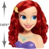Disney Princess Ariel Styling Head, Red Hair, 10 Piece Pretend Play Set, The Little Mermaid, Officially Licensed Kids Toys for Ages 3 Up by Just Play