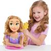 Disney Princess Deluxe 12-inch Rapunzel Styling Head with Accessories, 13-pieces, Pretend Play, Kids Toys for Ages 3 Up by Just Play
