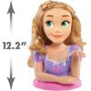 Disney Princess Deluxe 12-inch Rapunzel Styling Head with Accessories, 13-pieces, Pretend Play, Kids Toys for Ages 3 Up by Just Play