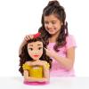 Disney Princess Deluxe 14-inch Belle Styling Head with 12 Hair Styling Accessories, 13-pieces, Kids Toys for Ages 3 Up by Just Play