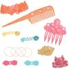 Disney Princess Moana 2 Styling Head, 14-Pieces, Pretend Play, Kids Toys for Ages 3 Up by Just Play