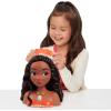 Disney Princess Moana Styling Head, 14-Pieces, Pretend Play, Kids Toys for Ages 3 Up by Just Play