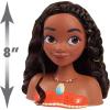 Disney Princess Moana Styling Head, 14-Pieces, Pretend Play, Kids Toys for Ages 3 Up by Just Play