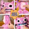 Disney Stitch Just Play Ultimate Interactive 17″ Plush Toy, 100+ Sounds & Reactions, Inspired by Disney’s Live-Action Lilo & Stitch Film, New Movie Toy for Fans, Girls, Boys, Kids 3 and Up by(Angel)