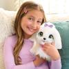 FurReal GoGo Walkin’ Pup Maltese Interactive Toy, 9-inch Realistic Plush Dog, Kids Toys for Ages 4 Up by Just Play