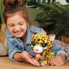FurReal Lil Wilds Lolly The Leopard Interactive 8-inch Plush Stuffed Animal with Over 35 Sounds and Reactions, 6-Pieces, Kids Toys for Ages 4 Up by Just Play