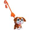 FurReal Poop-A-Lots Big Wags Interactive 8-inch Walking Plush Stuffed Animal, Pooping Puppy with Leash, 14-Pieces, Kids Toys for Ages 4 Up by Just Play