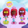 Just Play Disney Junior Ariel Pop Tails Deluxe 7.5-inch Doll and Accessories Set, 19-Pieces, Kids Toys for Ages 3 Up