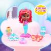 Just Play Disney Junior Pop Tails Ariel 7-inch Doll and Accessories, 9-Pieces, Kids Toys for Ages 3 Up