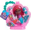 Just Play Disney Junior Pop Tails Ariel 7-inch Doll and Accessories, 9-Pieces, Kids Toys for Ages 3 Up