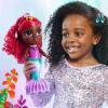Just Play Disney Junior Splash & Glow Ariel Lights and Sounds 11.5-inch Doll and Accessories, 5-Pieces, Kids Toys for Ages 3 Up