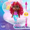 Just Play Disney Junior Splash & Glow Ariel Lights and Sounds 11.5-inch Doll and Accessories, 5-Pieces, Kids Toys for Ages 3 Up