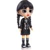 WEDNESDAY Deluxe 6-inch Articulated Figure, 11-Pieces, Interchangeable Face Plates and Fashion, Customizable Collectible Figurine, Kids Toys for Ages 3 Up by Just Play