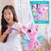 furReal Fly-A-Lots Alicorn Interactive Walking Plush with Sounds, 8-inches, Wings Flap, Pink, Kids Toys for Ages 4 Up by Just Play