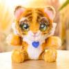 furReal My Minis Little Hugs Tiger, 4.5-inch Interactive Plush, Soft Stuffed Animal, Kids Toys for Ages 4 Up by Just Play