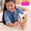 furReal Poop-A-Lots Corgi Interactive 8-inch Walking Plush Stuffed Animal, Pooping Puppy with Leash, 14-pieces, Kids Toys for Ages 4 Up by Just Play