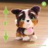 furReal Walk-A-Lots Bernedoodle Interactive Toy, 8-inch Walking Plush Puppy with Sounds, Faux Fur, Kids Toys for Ages 4 Up by Just Play