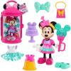 Disney Jr Minnie Mouse Fabulous Fashion 14-Piece Sweet Party Doll and Accessories, Kids Toys for Ages 3 Up by Just Play