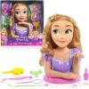 Disney Princess Deluxe 12-inch Rapunzel Styling Head with Accessories, 13-pieces, Pretend Play, Kids Toys for Ages 3 Up by Just Play