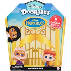 Disney Doorables Hercules Collector Pack, Collectible Blind Bag Figures, Officially Licensed Kids Toys for Ages 5 Up, Amazon Exclusive(Hercules)