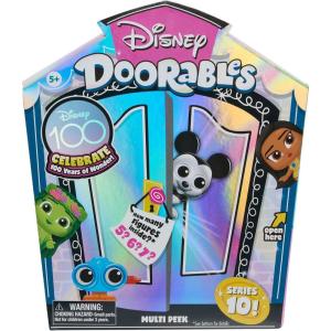 Disney Doorables NEW Multi Peek Series 10, Collectible Blind Bag Figures, Styles May Vary, Kids Toys for Ages 5 Up by Just Play