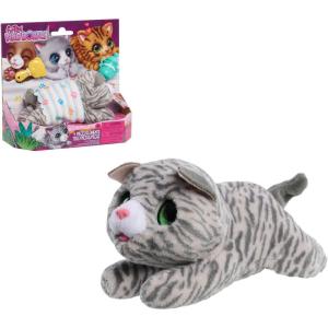 furReal Newborns Kitty Interactive Pet, Small Plush Stuffed Animal Cat with Sounds and Movement, Faux Fur, Kids Toys for Ages 4 Up by Just Play