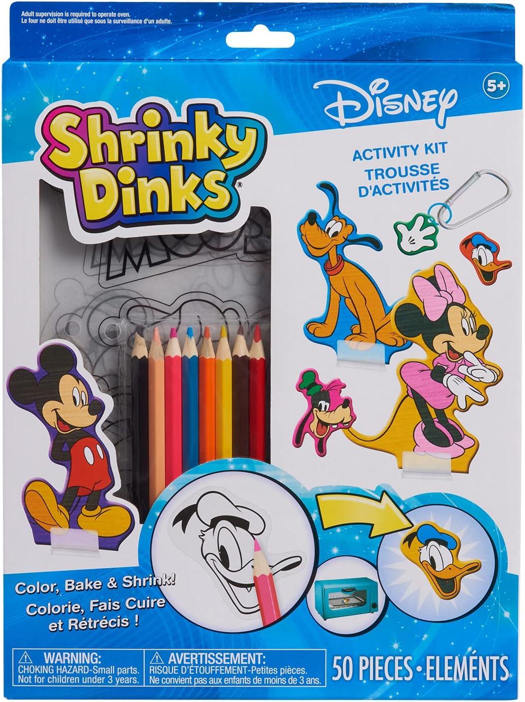 imageShrinky Dinks Disney Classics Kit 15 PrePrinted Shrinky Dinks Sheets Kids Toys for Ages 5 Up by Just Play