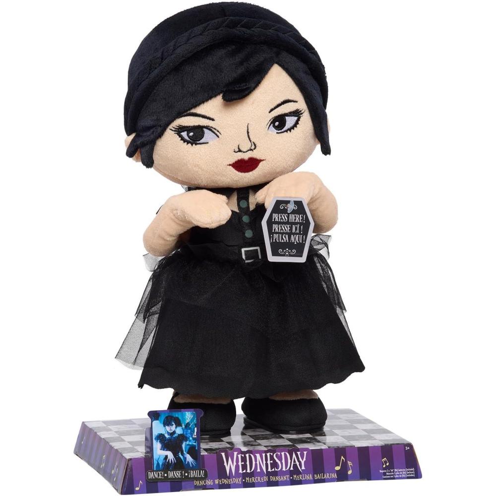 imageWEDNESDAY Dancing Plush Doll with Music and Movement 125inch Dancing Plushie Interactive Toy Kids Toys for Ages 3 Up by Just Play