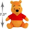 Disney Collectible 7.2-inch Winnie the Pooh Beanbag Plush, Super Soft Plush Fabric, Kids Toys for Ages 2 Up by Just Play