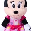 Disney Jr. Minnie Mouse Small Plush, 10 inch Pet Hotel Minnie Plush, Holiday Stocking Stuffers, Gifts, Presents, Ages 2 and Up