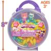 Disney Junior SuperKitties Pop Beads Jewelry Kit – 100 Pop Beads & 2 Character Charms, Easy Snap-On Necklace & Bracelet Craft Set for Kids Ages 3+