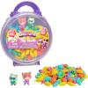 Disney Junior SuperKitties Pop Beads Jewelry Kit – 100 Pop Beads & 2 Character Charms, Easy Snap-On Necklace & Bracelet Craft Set for Kids Ages 3+